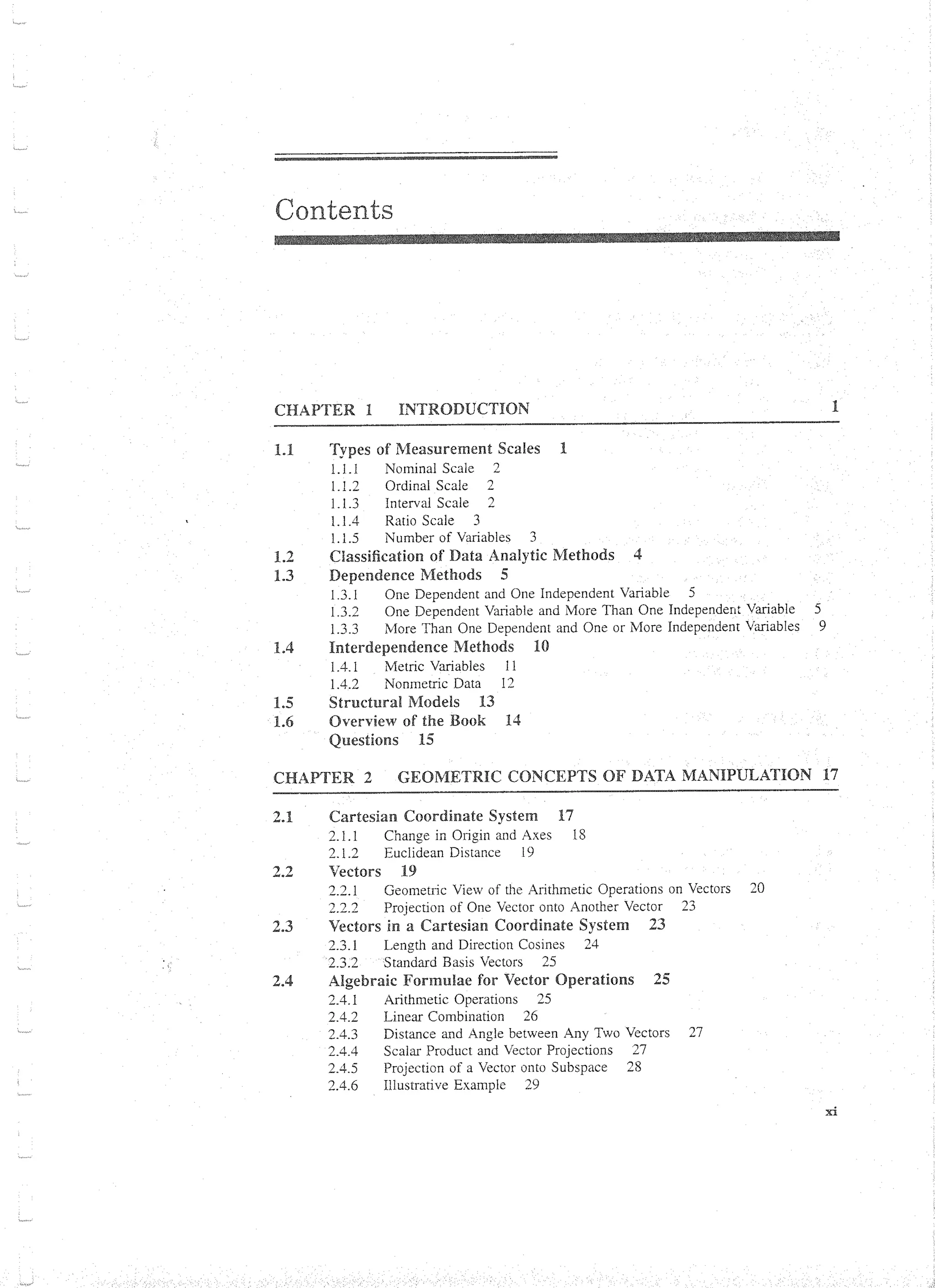 Applied Multivariate Techniques
