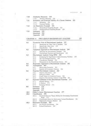 Applied Multivariate Techniques | PDF