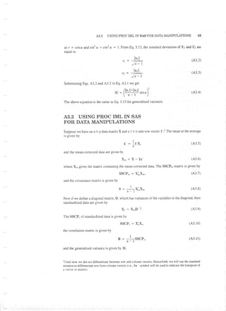 Applied Multivariate Techniques | PDF