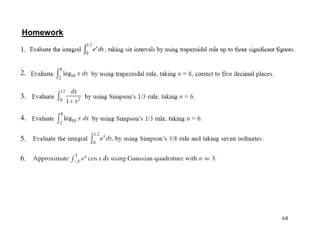 Homework
64
1.
2.
3.
4.
5.
6.
 