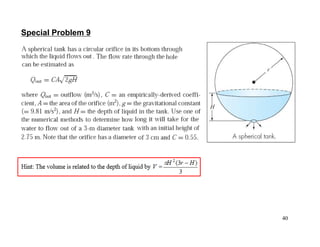 40
Special Problem 9
 