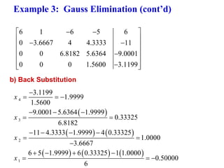 Applied numerical methods lec6 | PDF