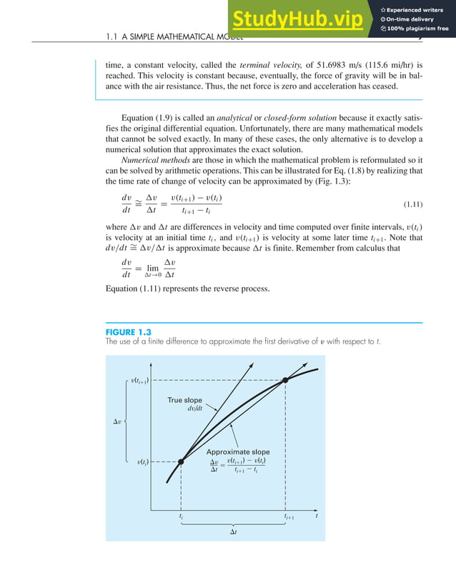 Applied Numerical Methods With MATLAB For Engineers And Scientists ...