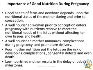 Comprehensive Guide to Maternal Nutrition During Pregnancy and ...