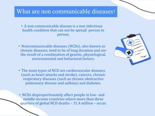 alcohol consumption and NCDs | PPTX