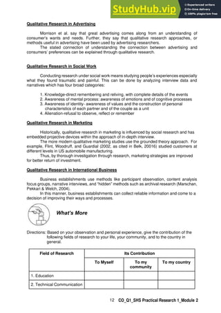 APPLIED PRACTICAL RESEARCH 1 Q1 Mod2 V2 | PDF