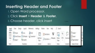 Applied Productivity Tools using Word Processor.pptx