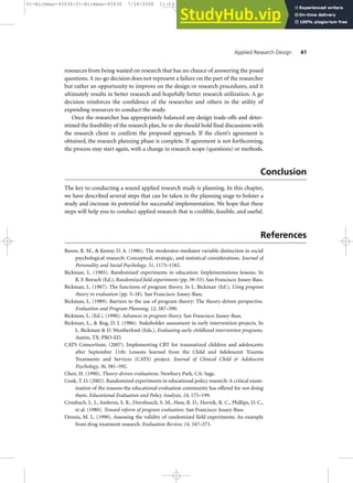 Applied Research Design A Practical Approach | PDF