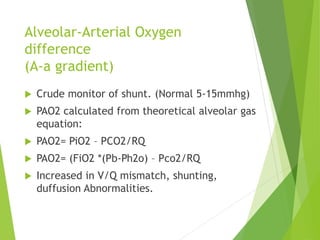Pio2 Vs Fio2 Applied respiratory physiology for Anaesthesiologist.pptx