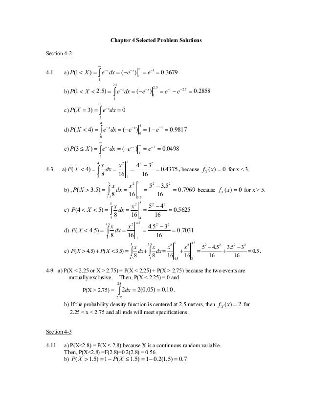 applied statistics and probability for engineers solution montgomer applied statistics