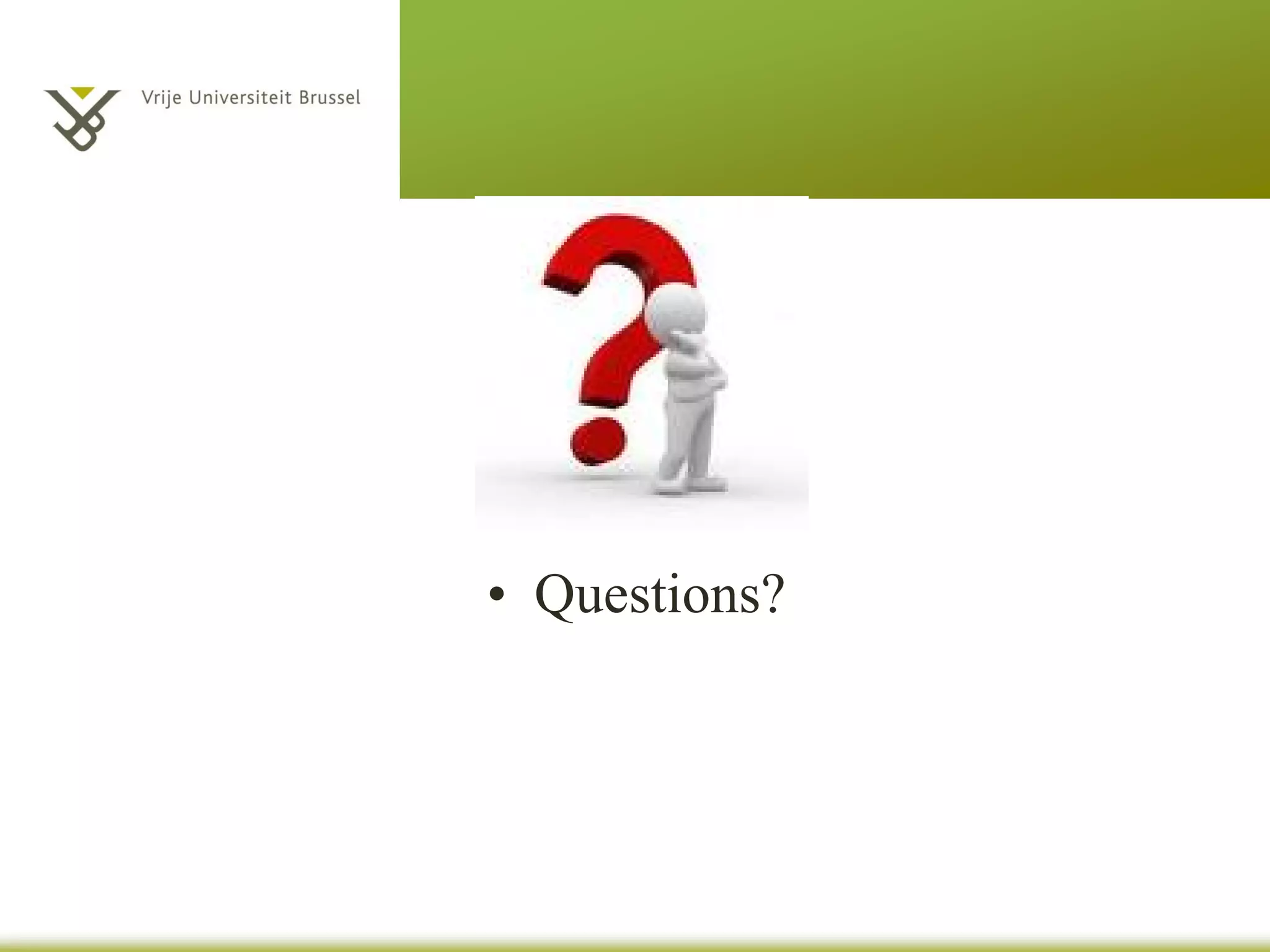 Assignment 8
• Detail:
Lecture 8_practical guidelines_assignment
(p. 17)
 