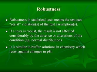 Applied statistics part 5 | PPTX