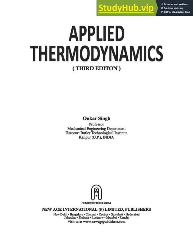 Applied Thermodynamics 3rd Edition.pdf
