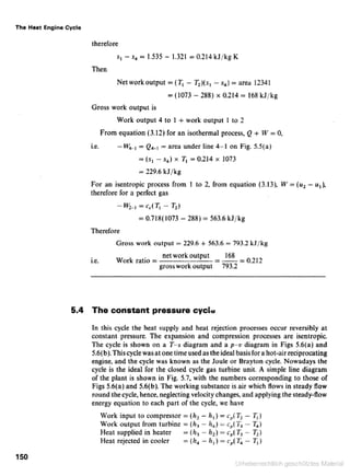Applied thermodynamics for engineering technologists