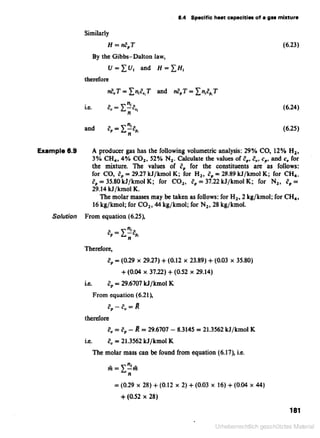 Applied thermodynamics for engineering technologists