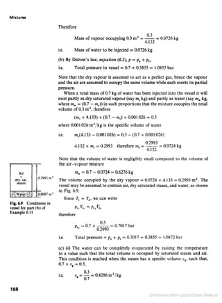 Applied thermodynamics for engineering technologists