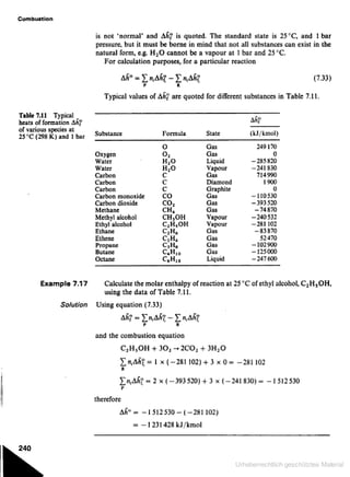 Applied thermodynamics for engineering technologists