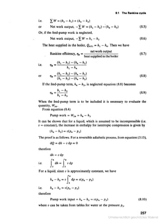 Applied thermodynamics for engineering technologists