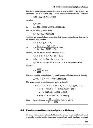 Applied thermodynamics for engineering technologists