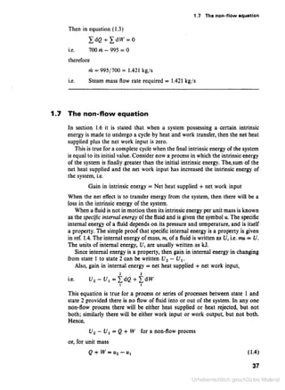 Applied thermodynamics for engineering technologists