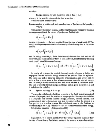 Applied thermodynamics for engineering technologists