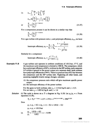 Applied thermodynamics for engineering technologists