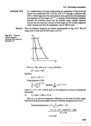 Applied thermodynamics for engineering technologists