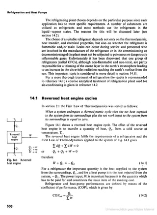 Applied thermodynamics for engineering technologists