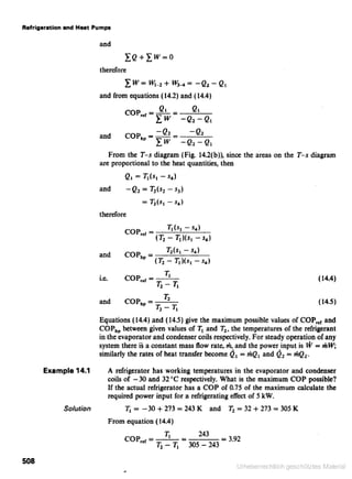 Applied thermodynamics for engineering technologists