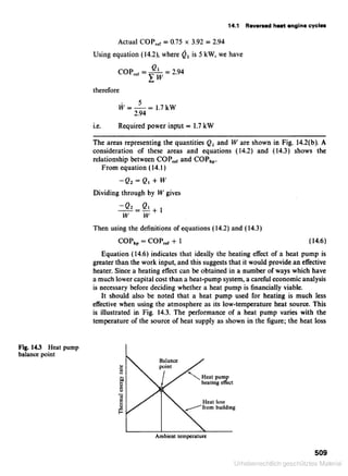 Applied thermodynamics for engineering technologists