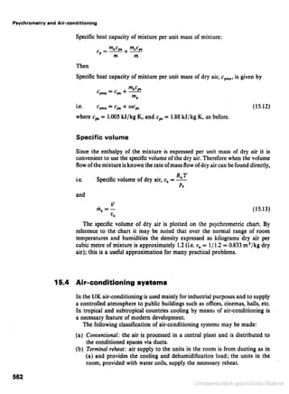 Applied thermodynamics for engineering technologists