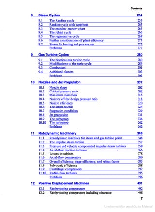 Applied thermodynamics for engineering technologists