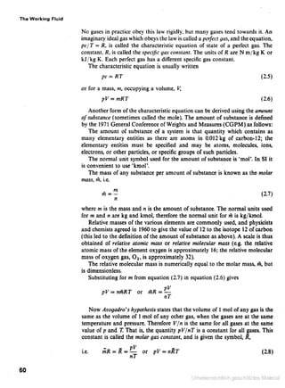 Applied thermodynamics for engineering technologists
