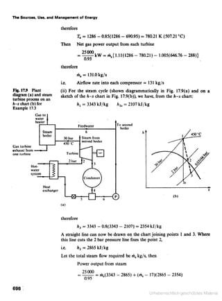 Applied thermodynamics for engineering technologists
