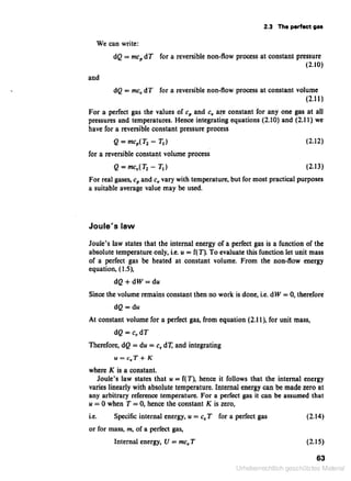 Applied thermodynamics for engineering technologists