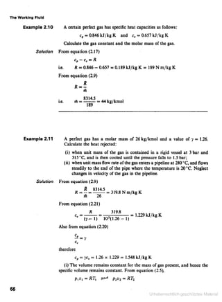 Applied thermodynamics for engineering technologists