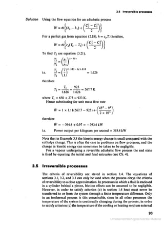 Applied thermodynamics for engineering technologists