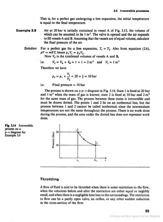 Applied thermodynamics for engineering technologists