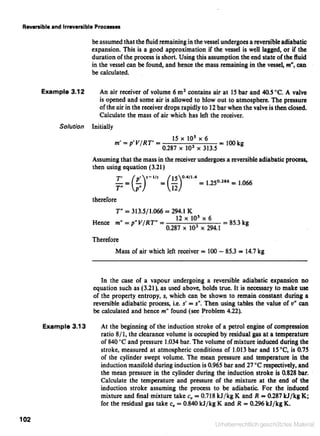 Applied thermodynamics for engineering technologists