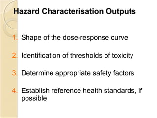 Toxic Risk Applied toxicology chemical risk assessment | PPT