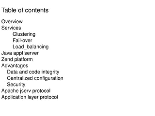 Application server | ODP