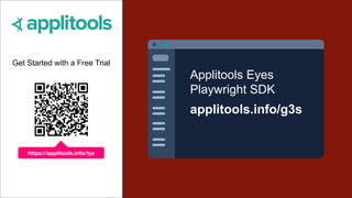 Scaling Visual Testing with Playwright and AI | PDF