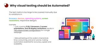 Scaling Visual Testing with Playwright and AI | PDF
