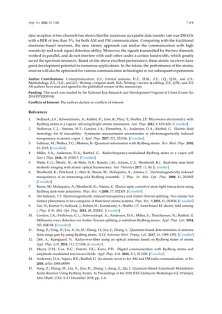 Atomic Receiver by Utilizing Multiple Radio-Frequency Coupling at ...