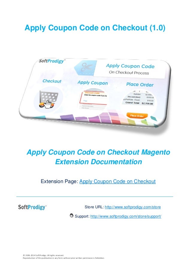 Apply Coupon Code On Checkout Process In Magento