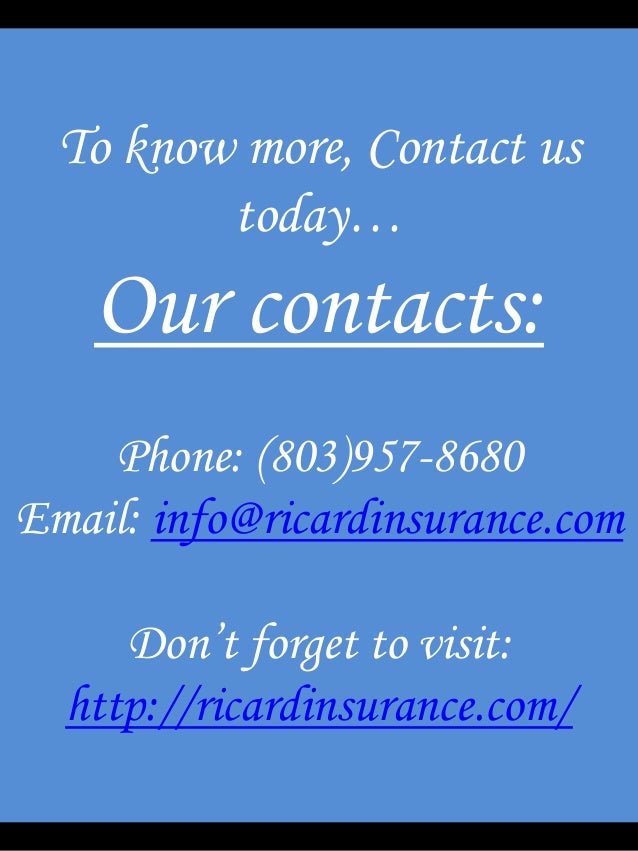 Apply For Car Insurance Lexington SC Online