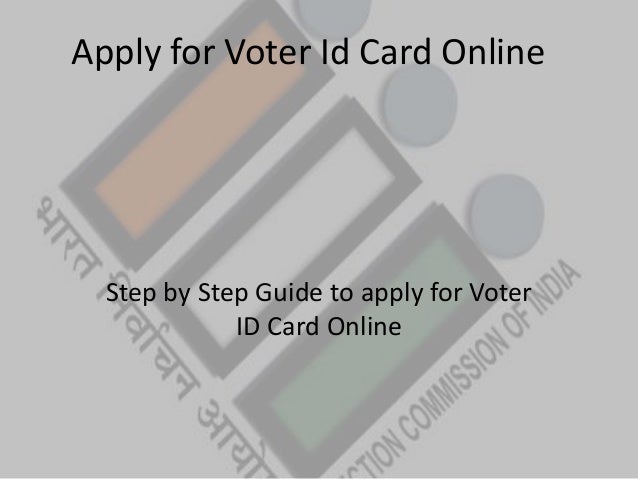 Apply voter card online haryana