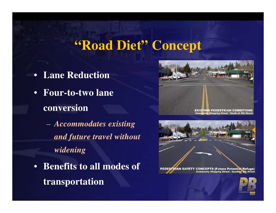 Applying the Road Diet for Livable Communities
