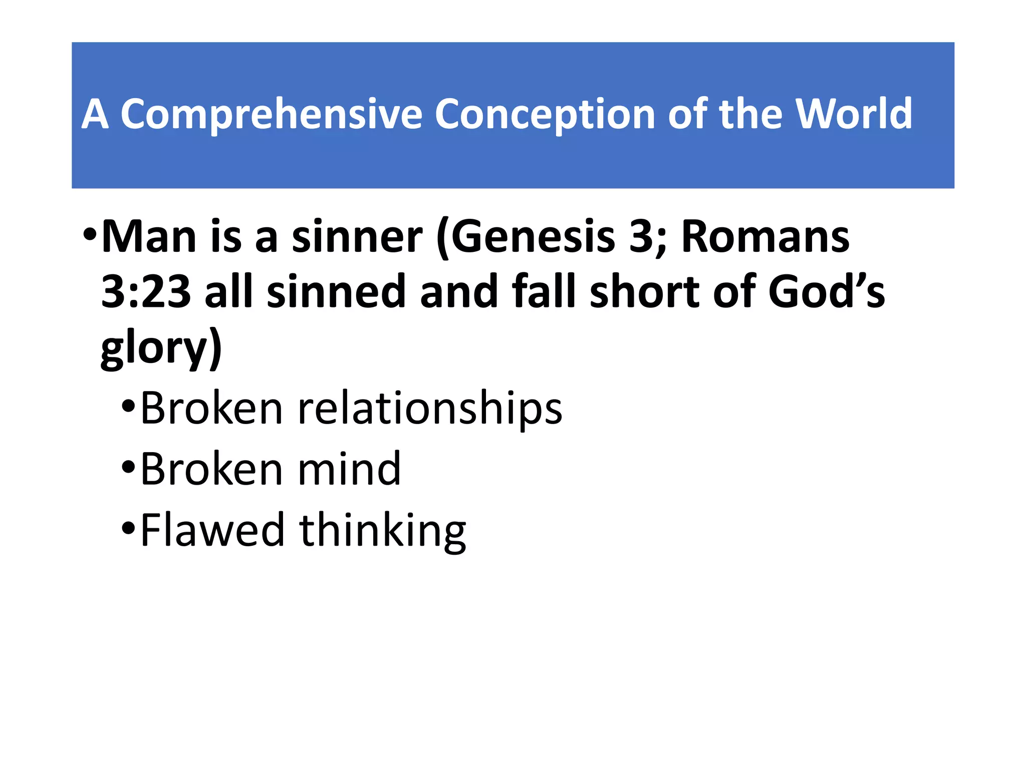 Applying a Biblical Worldview to the Assessment Process | PPTX ...