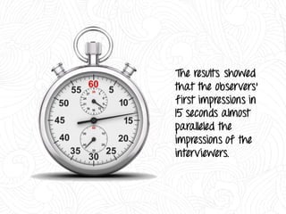 Applying Body Language In Job Interviews